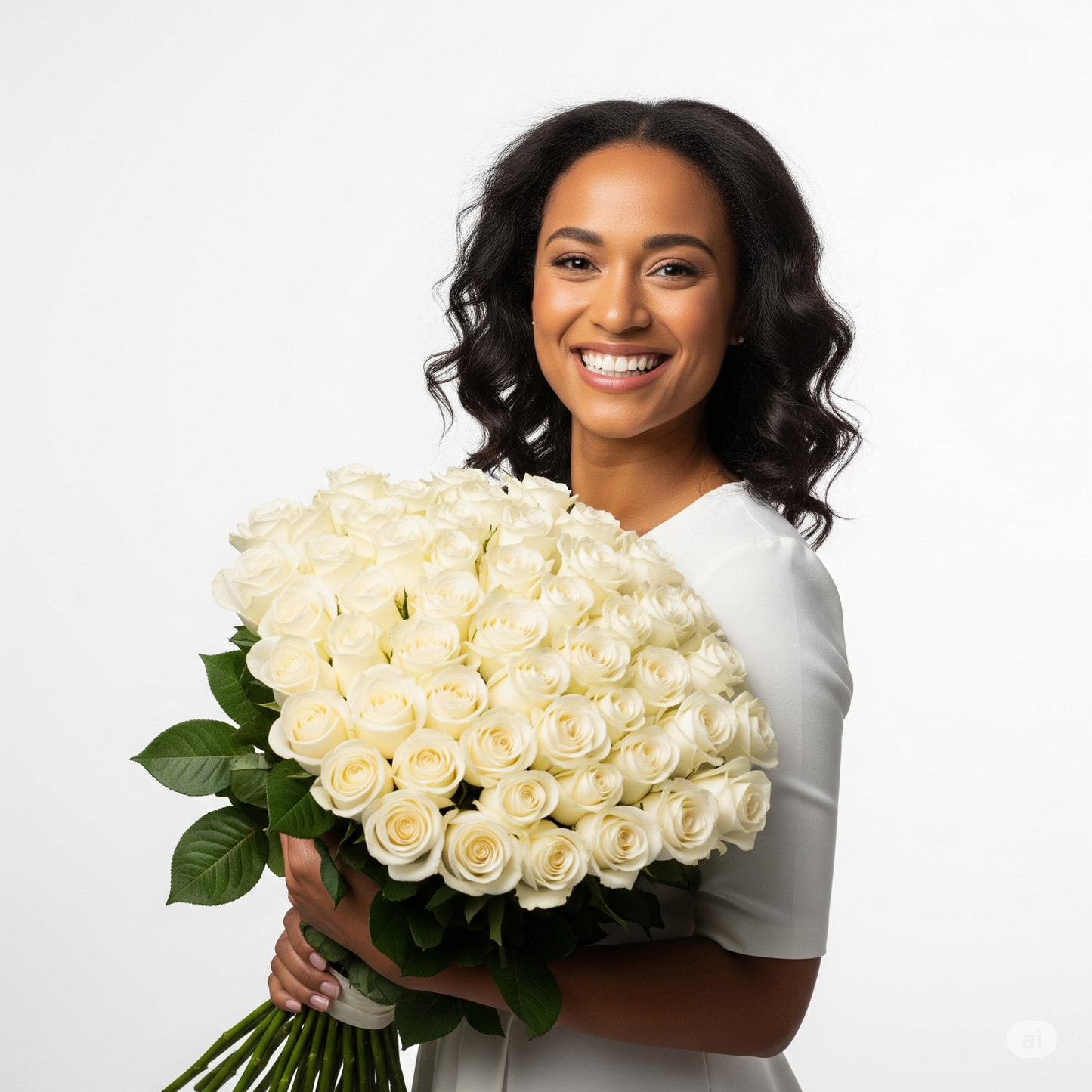 Dream Bouquet | 100 White Roses
