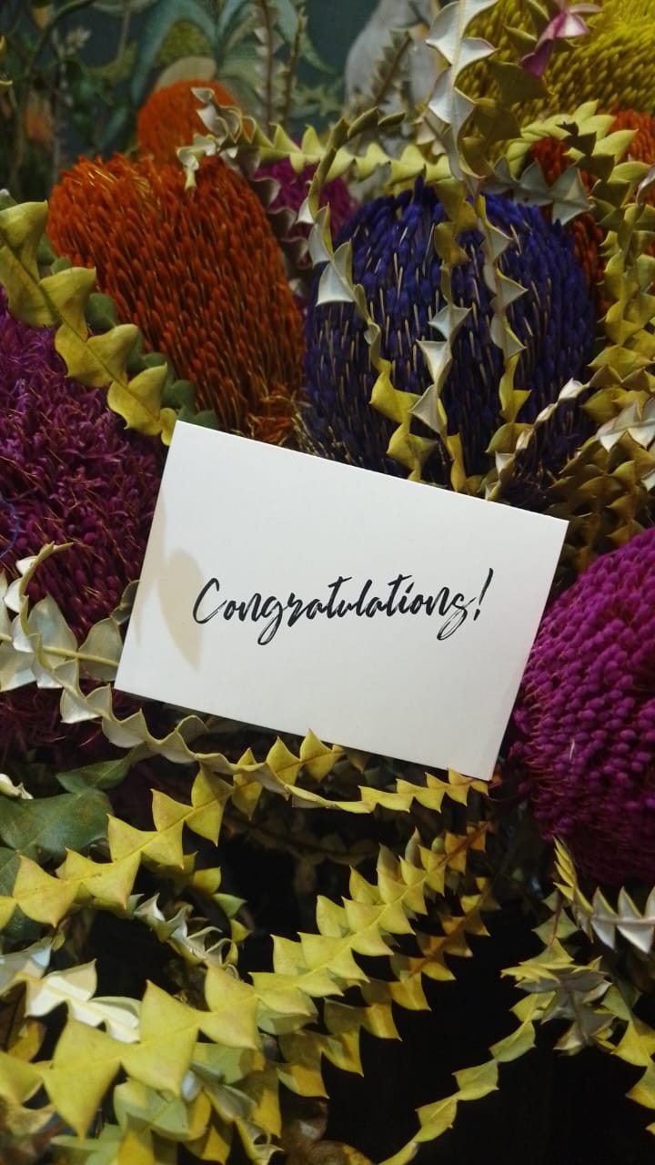 Congratulations! - Delivery Card