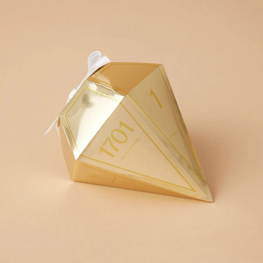 Honey Nougat Filled Diamonds - Gold