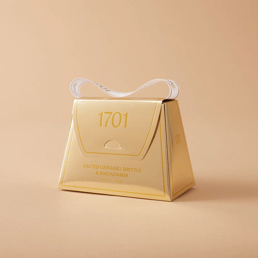 Salted Caramel Brittle & Macadamia Honey Nougat Handbag